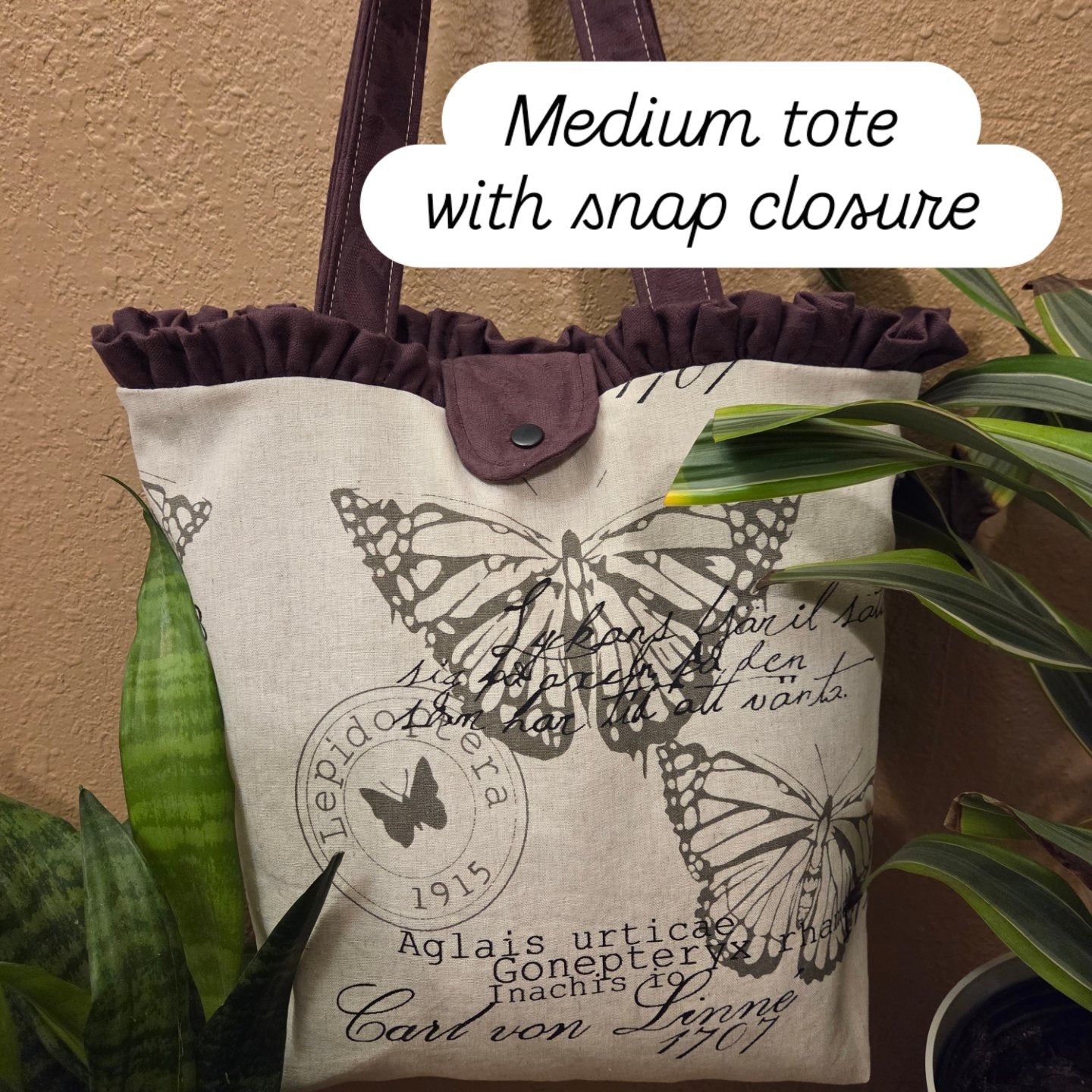 Tote large (snap closure)