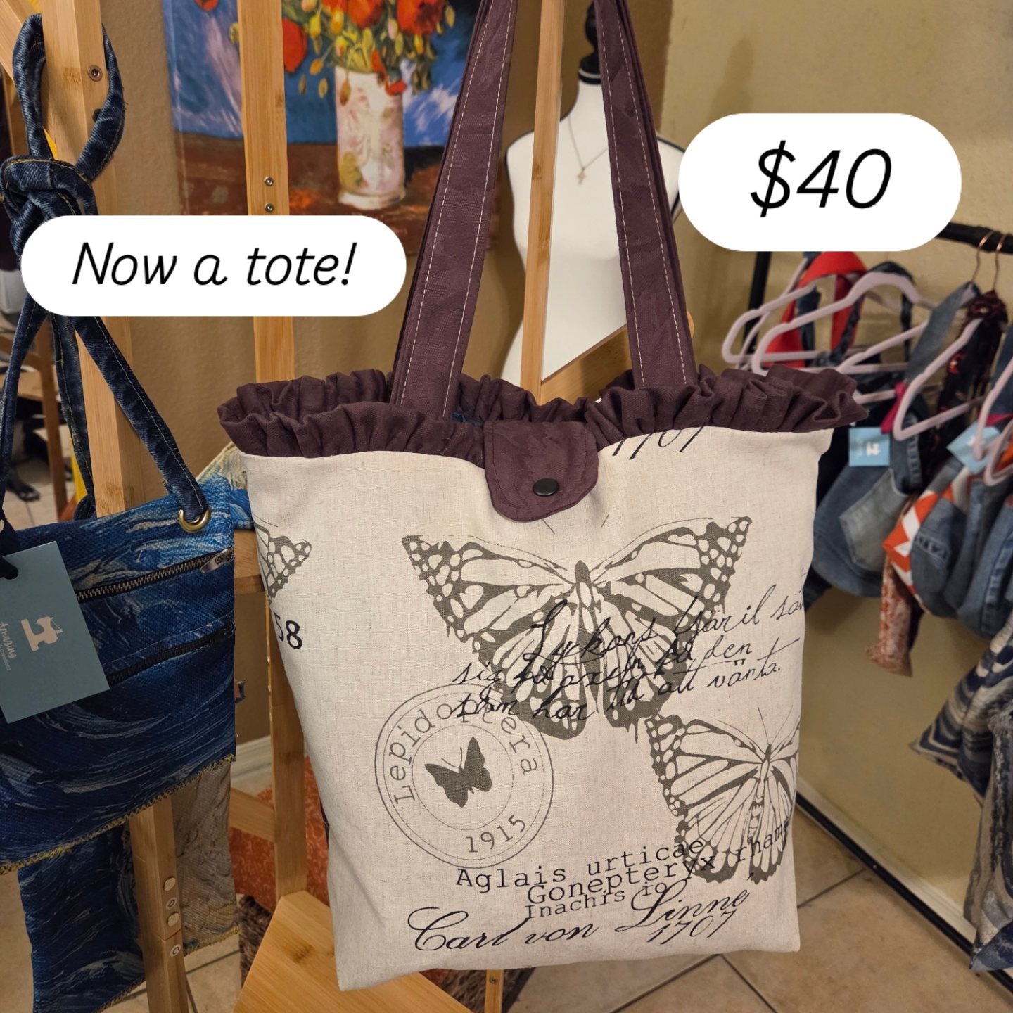 Tote large (snap closure)